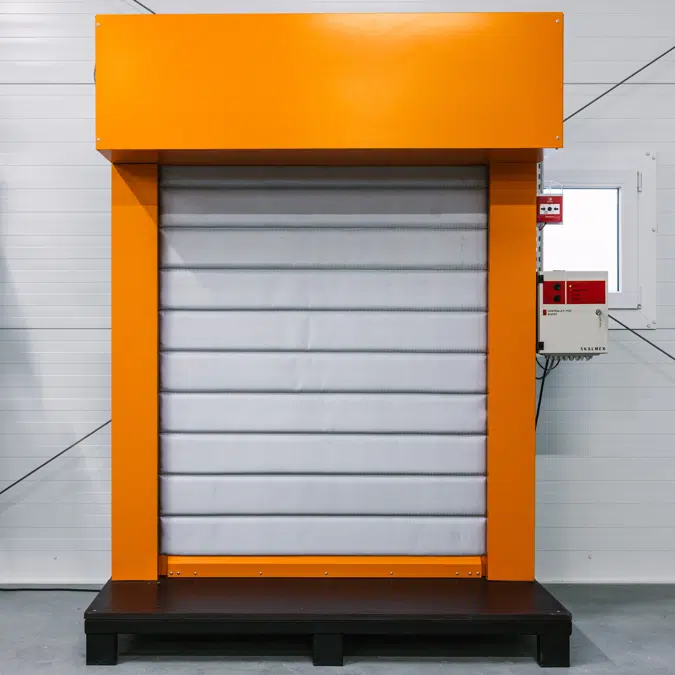 Single-Leaf rolling curtain EI 120