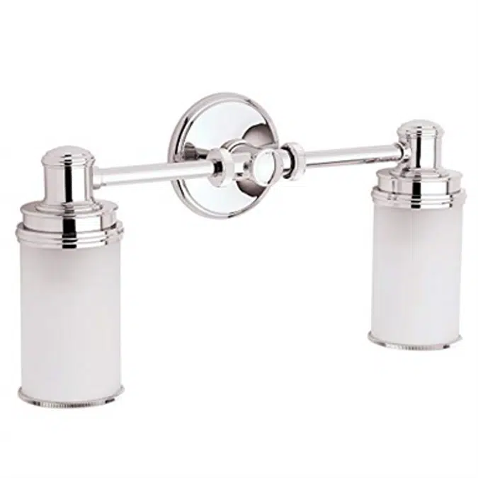 Ginger 4582 Columnar Double Light Bathroom Fixture