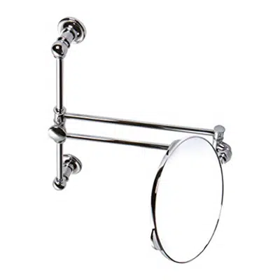 Ginger 4544 Columnar Pivoting Vanity Mirror için görüntü