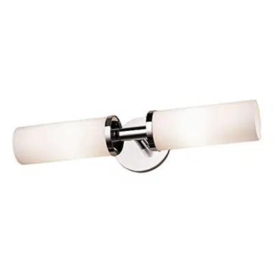 Image for Ginger 4682L Kubic Double Light Bathroom Fixture