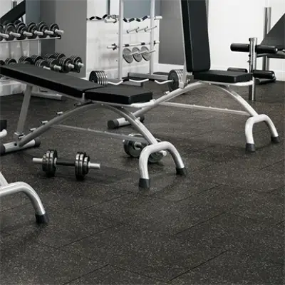 Stride Fitness Tiles - Recycled Rubber Flooring 이미지