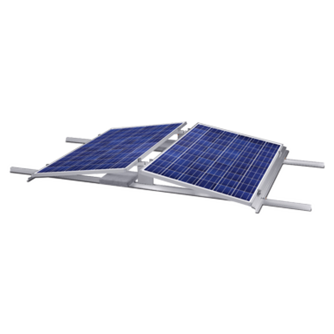 BIM objects - Free download! Bausatz Sunfix aero duo | BIMobject