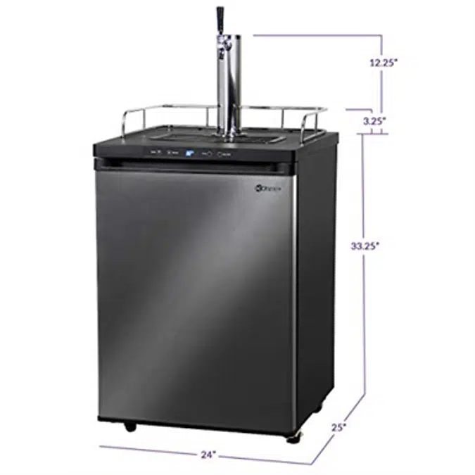 Kegco K309X-1 Full Size Digital Kegerator