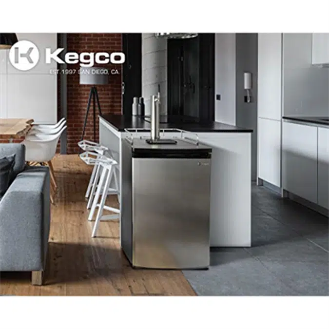 Kegco K199SS-1 Single Tap Kegerator