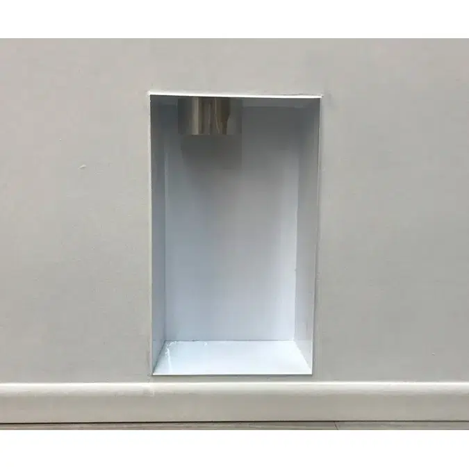 DBX1017FR Fire Rated Metal Dryer Vent Box