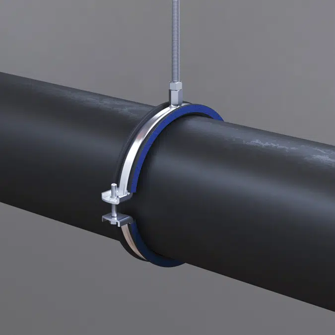 CADDY Rubber Lined Pipe Clamps