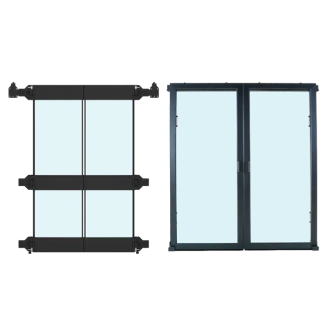 nVent ProLine Containment System Express Sealed Doors