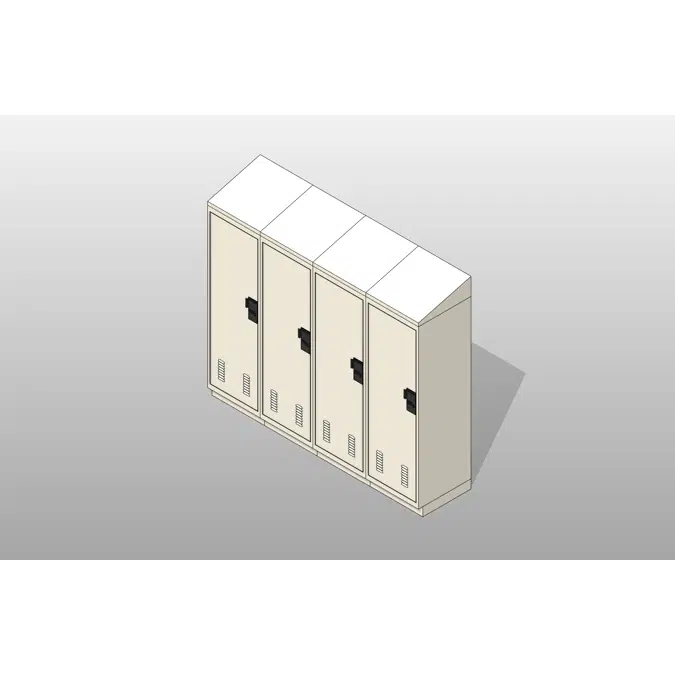 Full Height-Option 2 Personal Storage Lockers