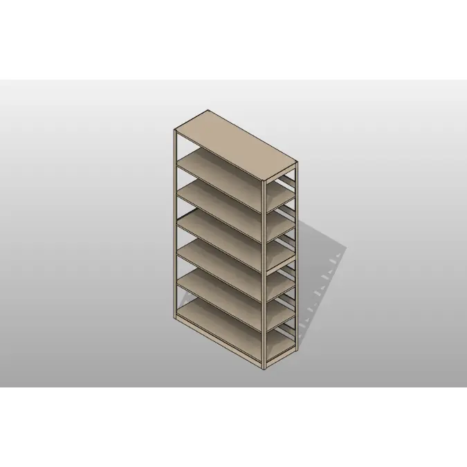 Box-6 Tier 4 Post Shelving