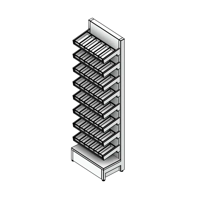 Pull Out Shelves Pharmacy Medication Storage