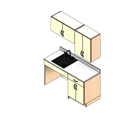 billede til 05' Wide - Option 02 Break Room