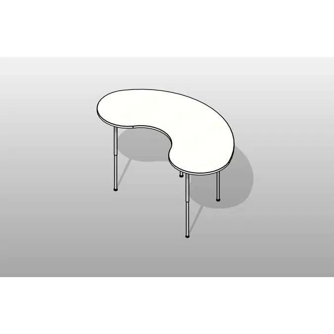 Bean Classroom Table