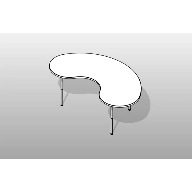 Bean Classroom Table