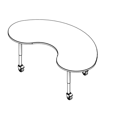Image for Bean Classroom Table
