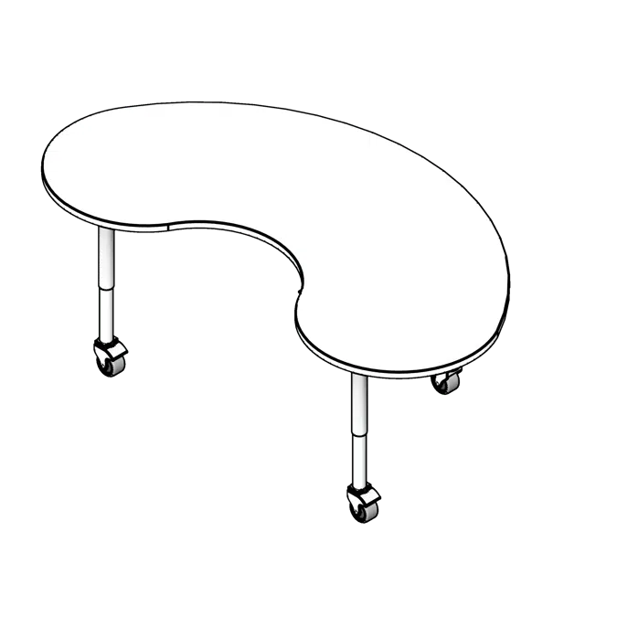 Bean Classroom Table