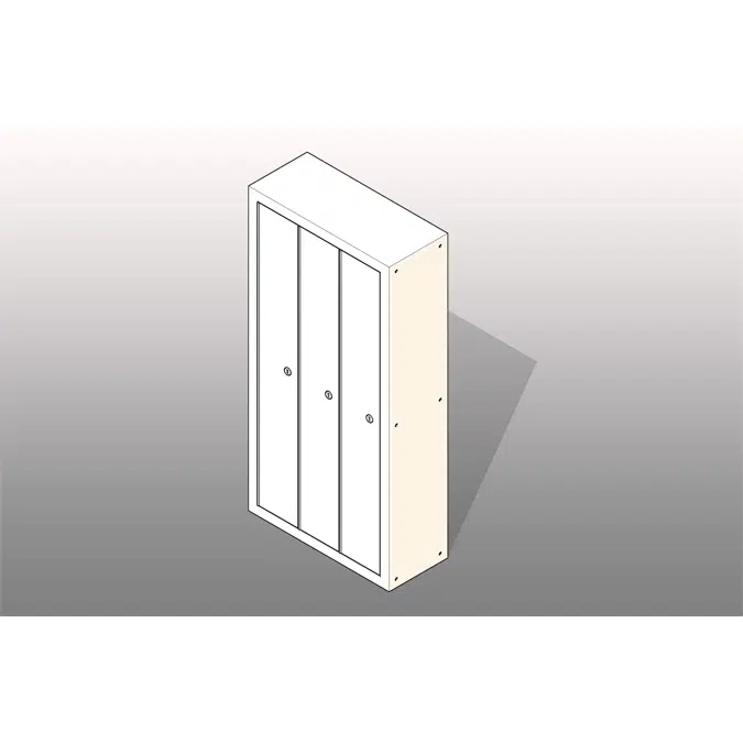 Long Weapon Metal Locker