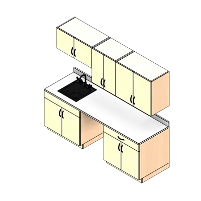 billede til 08' Wide - Option 03 Break Room