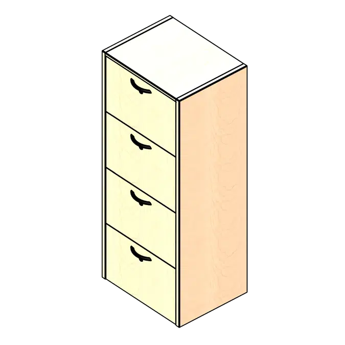 Lateral File Storage Executive Laminate Casework