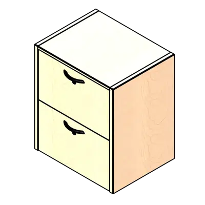 Image for Lateral File Storage Executive Laminate Casework