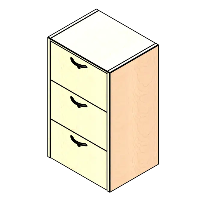 Lateral File Storage Executive Laminate Casework