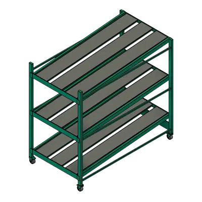 Image for Flow Rack Steel Gravity Shelves