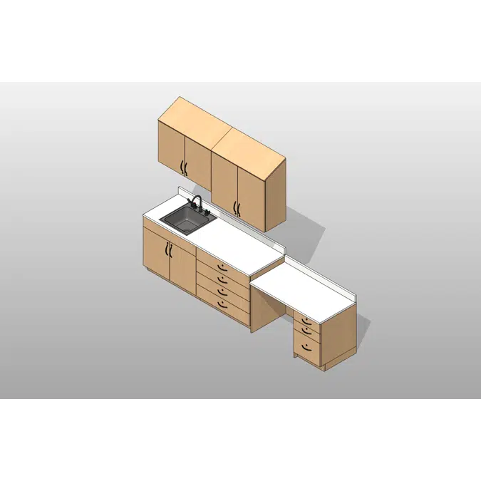 10' Wide - Option 03 Exam Room