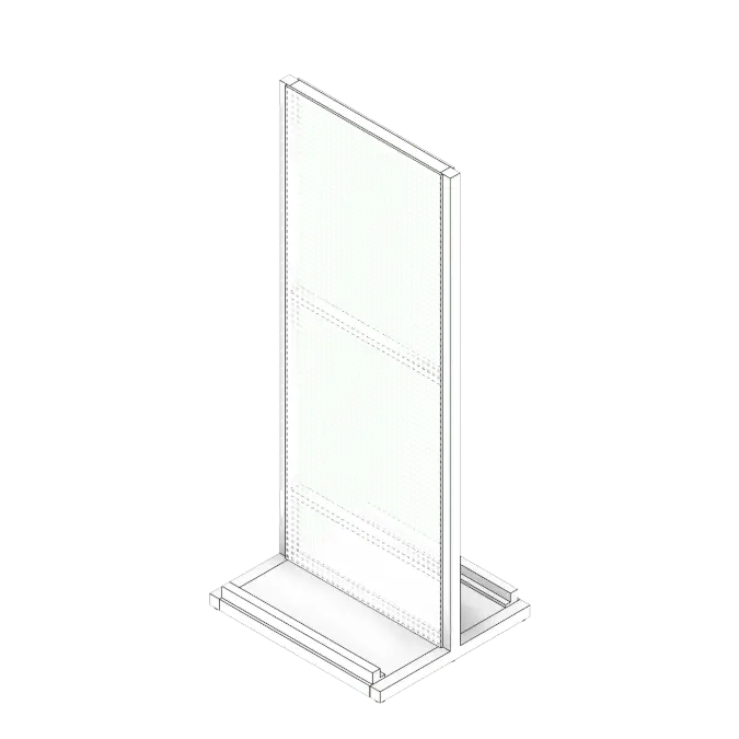 BIM objects - Free download! Freestanding Weapons Rack | BIMobject