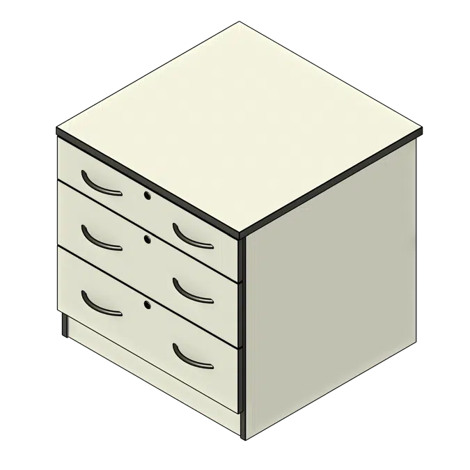 Inline Drawers Laminate Circulation Desk