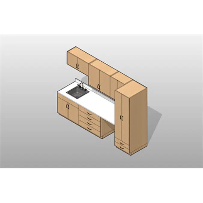 10' Wide - Option 03 Break Room