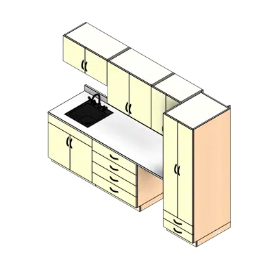 изображение для 10' Wide - Option 03 Break Room