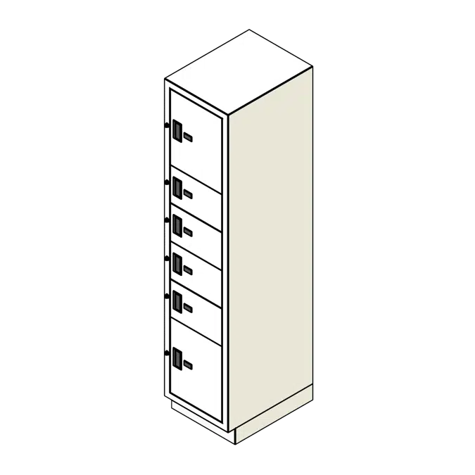 Configurations 60-79 Steel Evidence Locker