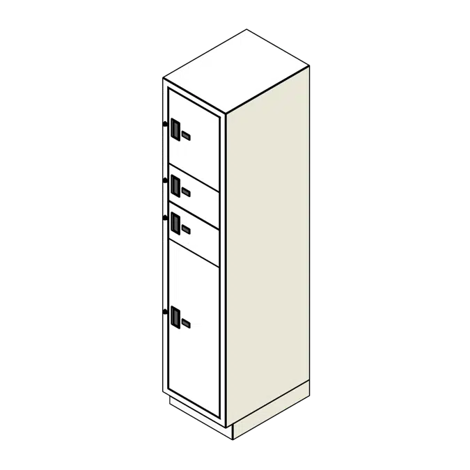 Configurations 60-79 Steel Evidence Locker