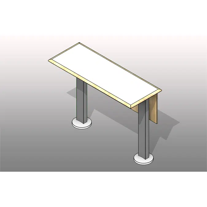 Floor Mounted Classroom Table