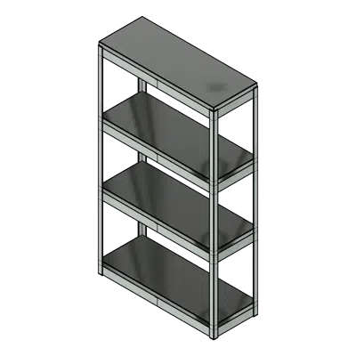afbeelding voor Rivet Style Steel Shelving