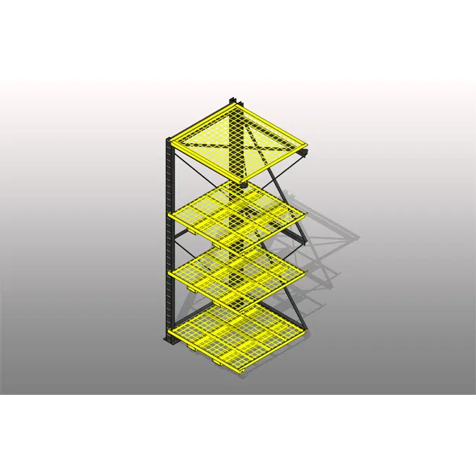 Modular Pallet Rack Steel Shelving
