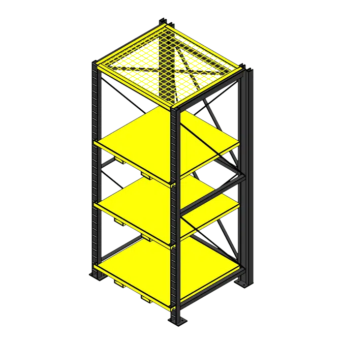 Modular Pallet Rack Steel Shelving