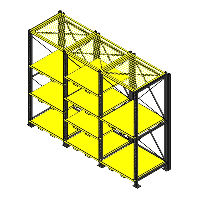 Modular Pallet Rack Steel Shelving