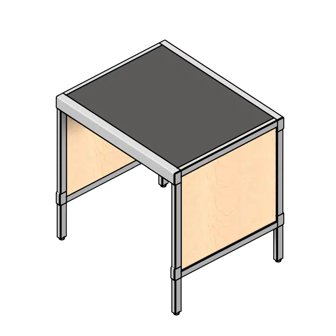 Basic Aluminum Frame Console