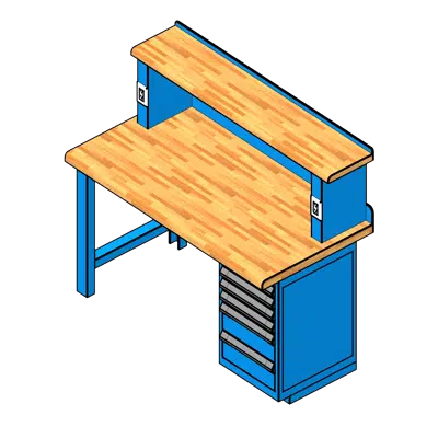 Image for Compact Cabinet Workstation