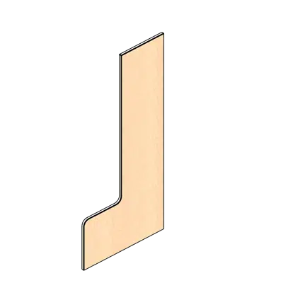 Obrázek pro Locker Laminate End Panel