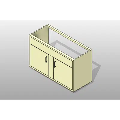 End Sink Steel Lab Base Cabinet için görüntü