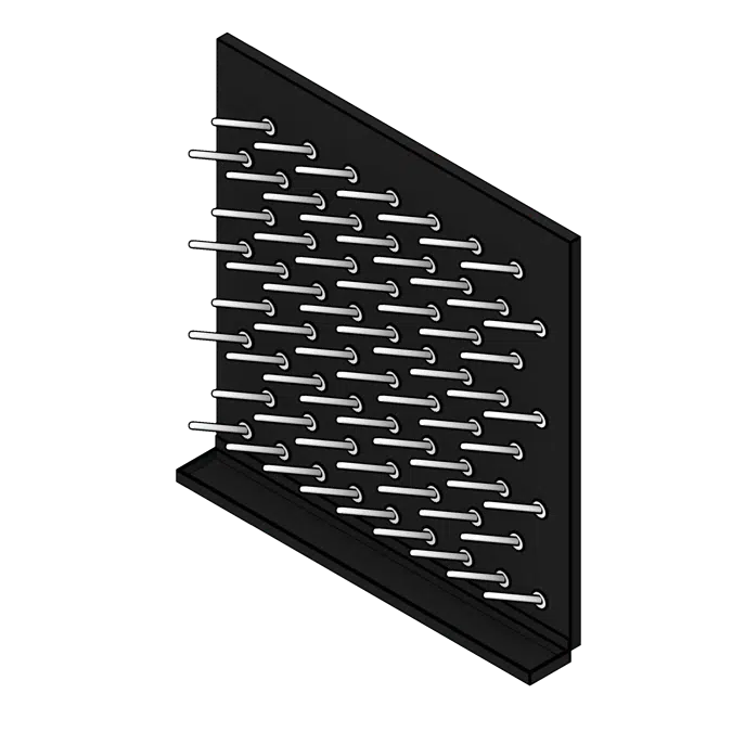 Laboratory Drying Rack Epoxy Pegboard