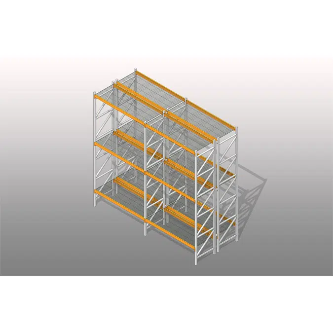 Pallet Rack Beam Based Steel Shelving