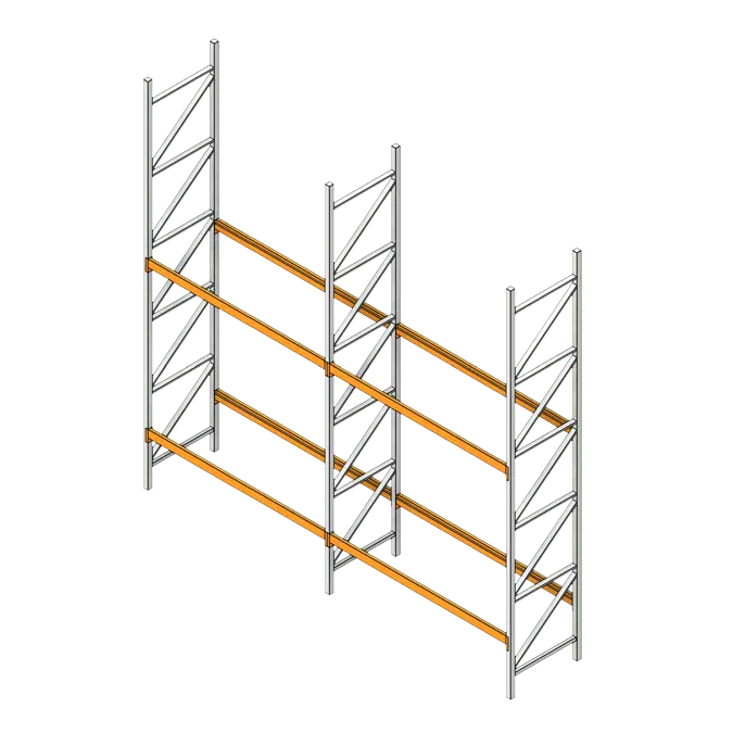 Pallet Rack Beam Based Steel Shelving