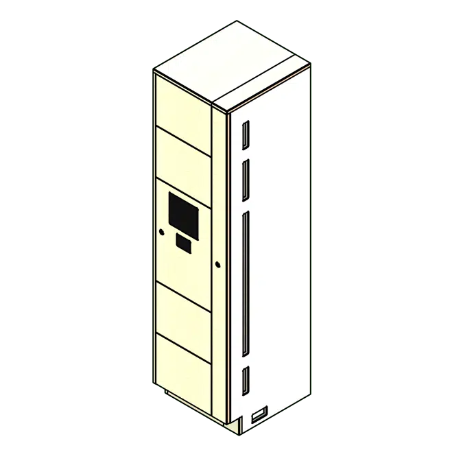 Kiosk Laminate Smart Parcel Locker