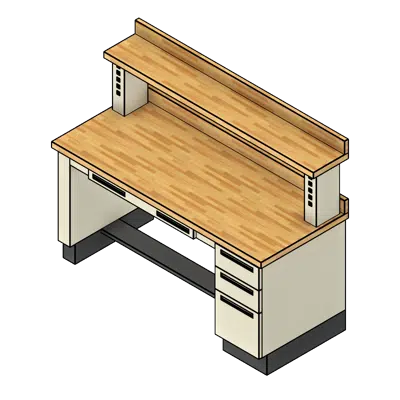 Medical Lab Steel Workstation için görüntü