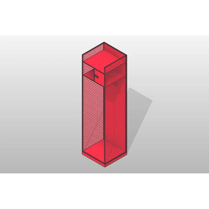 BIM objects Free download! Firefighter Gear Turnout Expanded Metal