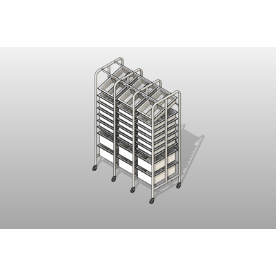 Image for Medical Supply Storage Rack