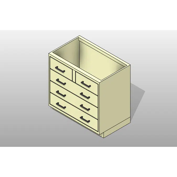 Drawers Steel Lab Base Cabinet