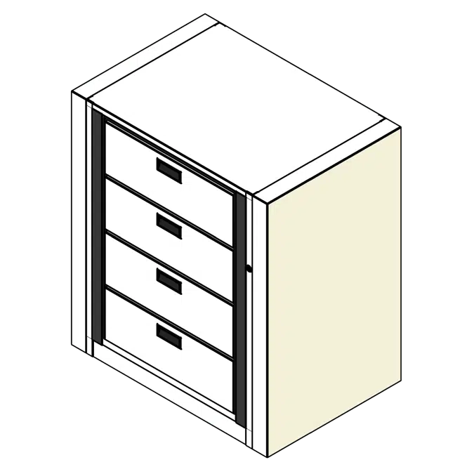 Rotary Metal Filing Cabinet